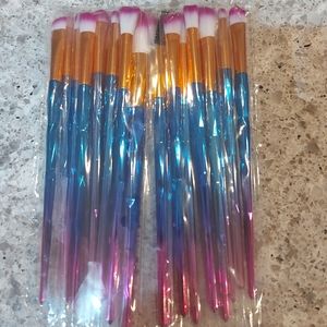 Unicorn make up brushes